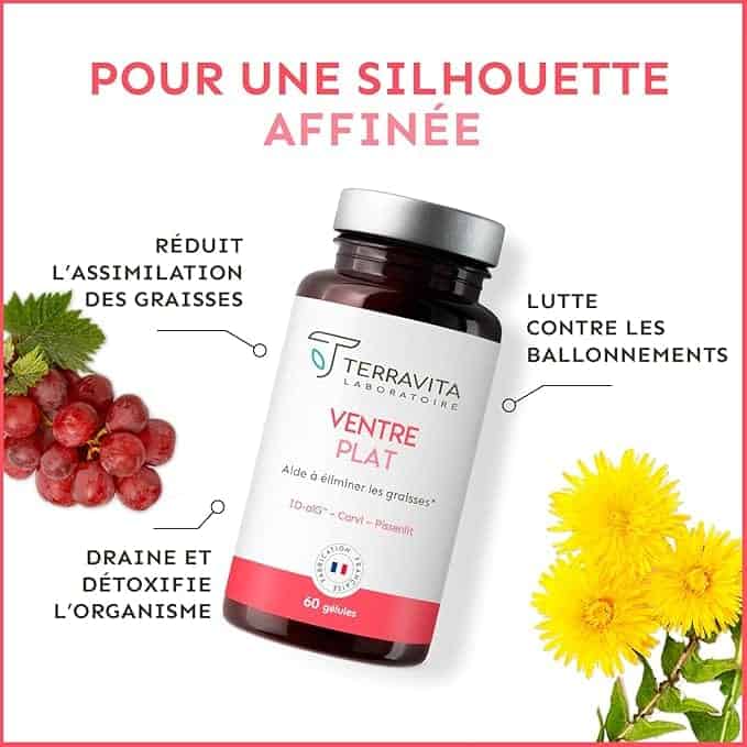 Terravita Ventre Plat pour silhouette affinée et réduction des ballonnements.