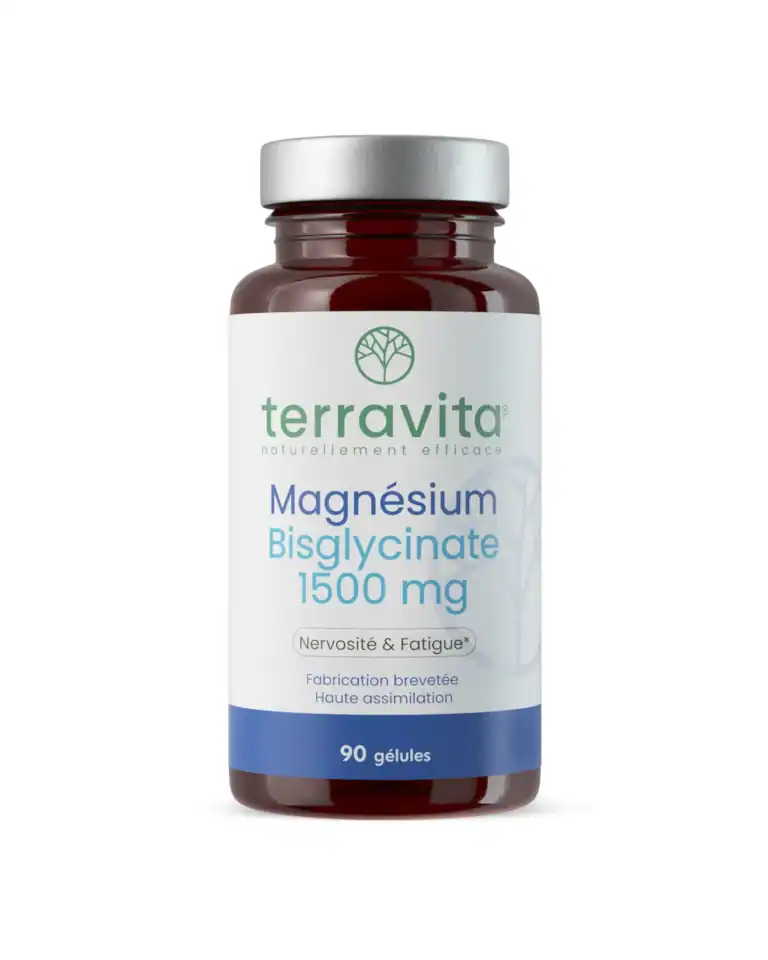 flacon magnésium bisglycinate Terravita