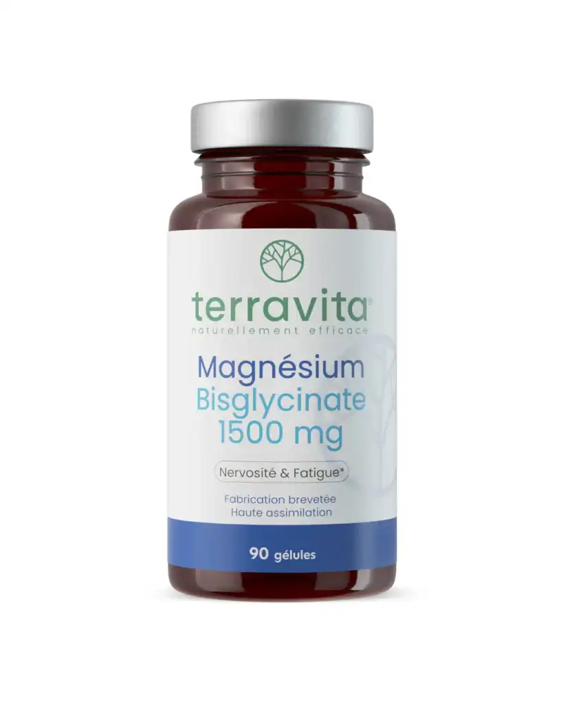 flacon magnésium bisglycinate Terravita