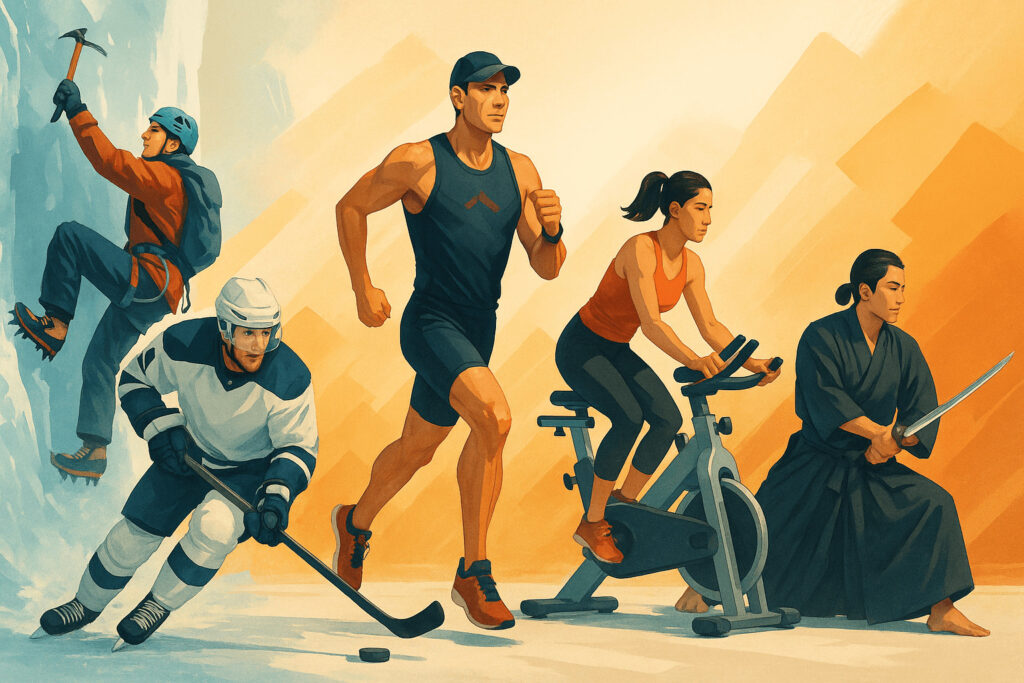 Sport en I : liste complète, définitions et origines