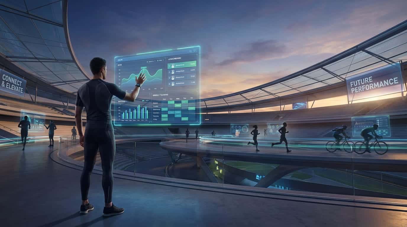 Noonba sport : l'écosystème pour booster vos performances 1 AJA 1905: Hub de performance sportive futuriste